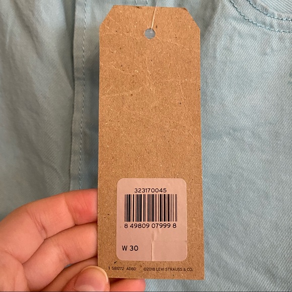 NWT Levi’s 501 Midrise Shorts - Picture 6 of 7